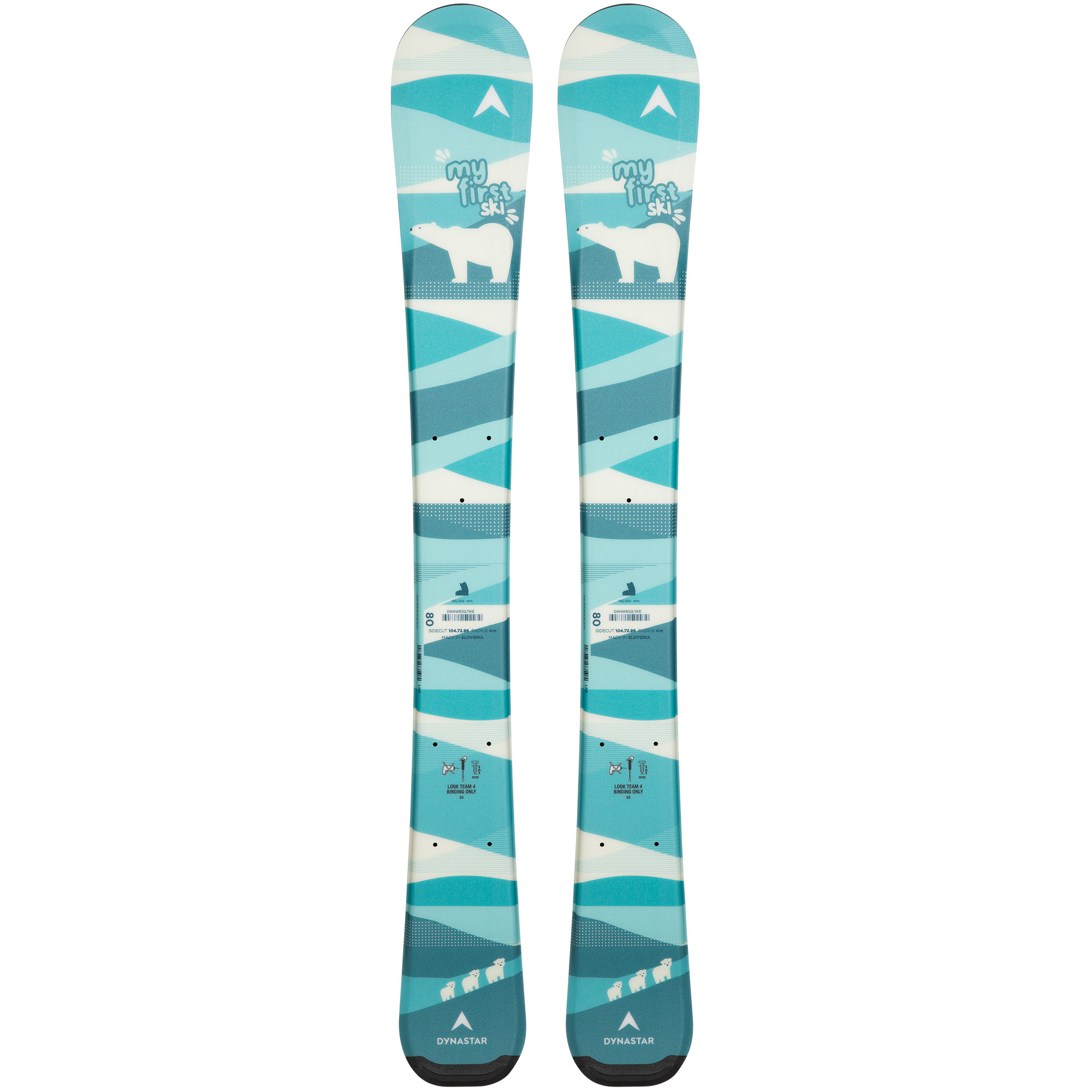 Dynastar | Lange Kid's MY FIRST SKI PRE-DRILLED Skis